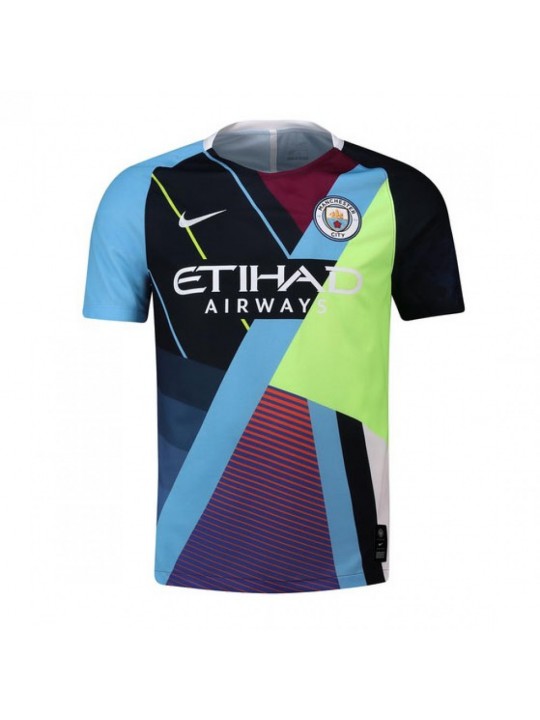 Camiseta Manchester City 2019/2020 Celebración Pre Partido Multicolor