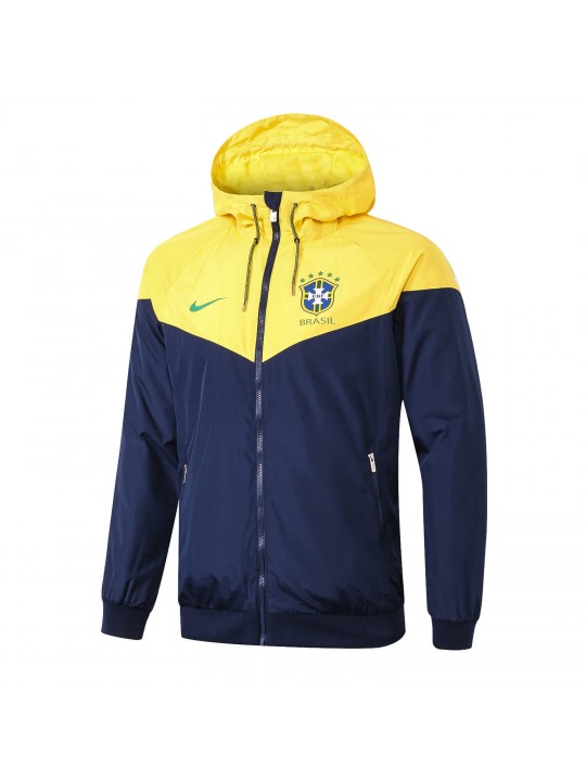 CHAQUETA CON CAPUCHA BRASIL