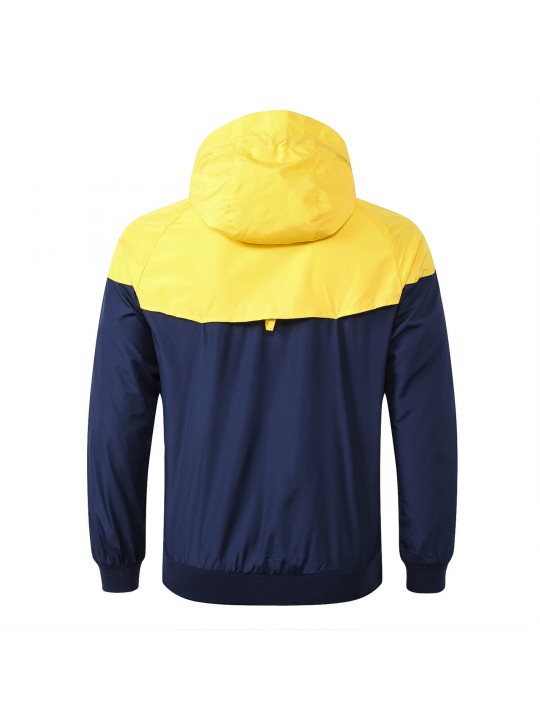 CHAQUETA CON CAPUCHA BRASIL