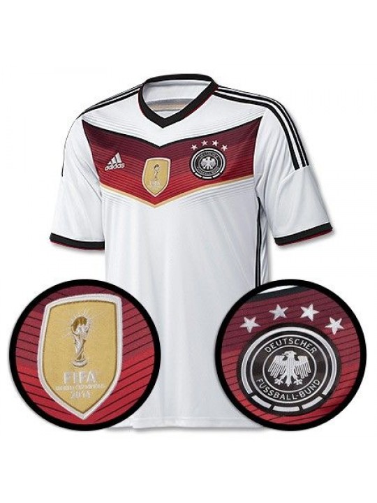 Camiseta Alemania 2014-2015 Home 4 Star Winners