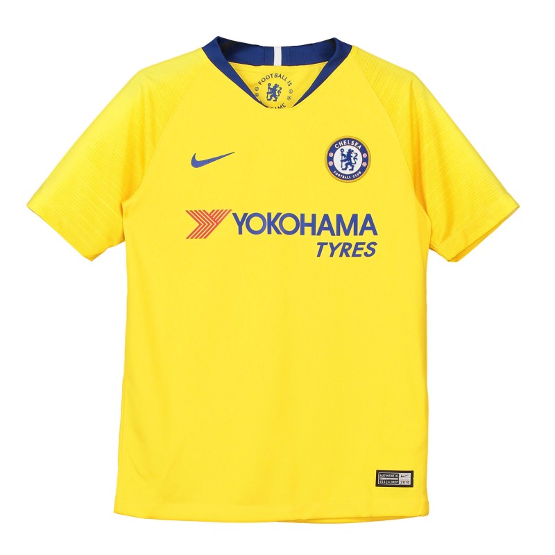 Camiseta Stadium de la equipación visitante del Chelsea 2018-19 para niños