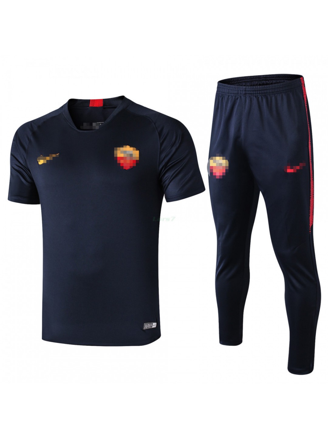 loco dirigir Facilitar Camiseta de Entrenamiento AS Roma 2019/2020 Kit Azul Marino