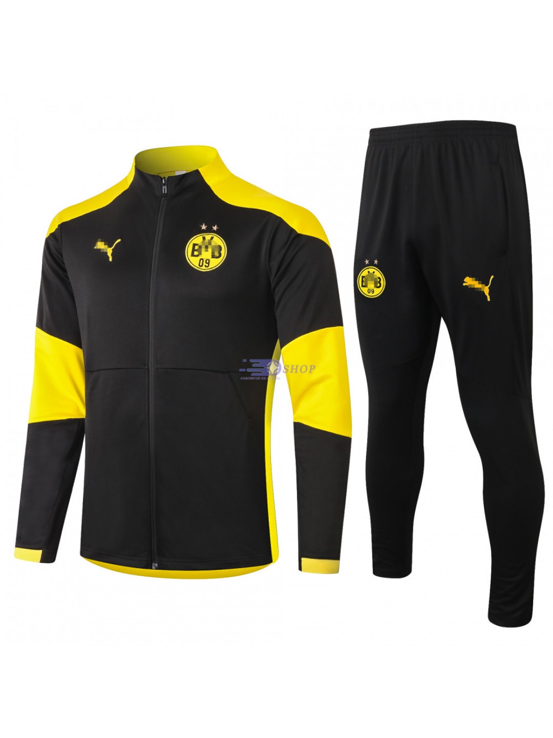 Chandal Borussia Dortmund 2020/2021 Negro/Amarillo