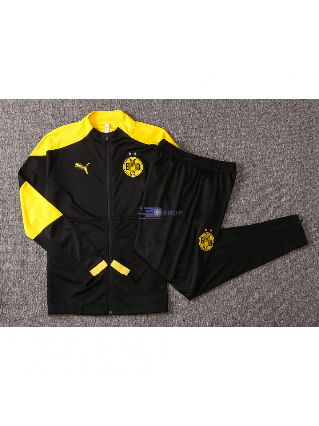 Chandal Borussia Dortmund 2020/2021 Negro/Amarillo