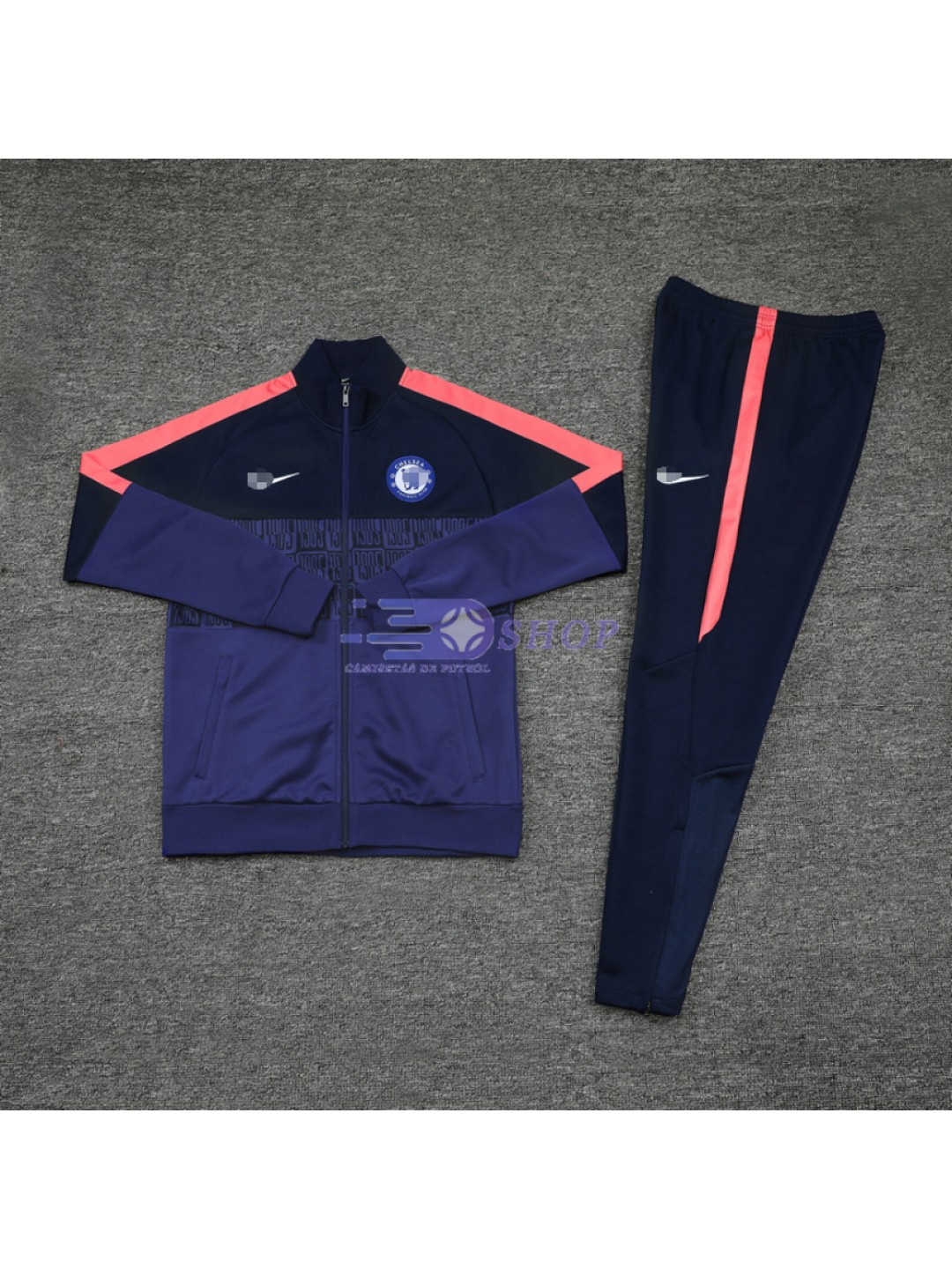 Chandal Chelsea FC 2020/2021 Azul Marino/Rosa