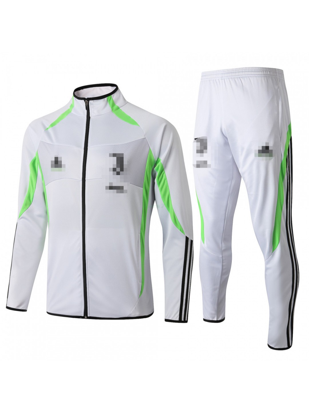 Chándal Juventus 2019/2020 Cuello Alto Blanco/Verde Fluorescente