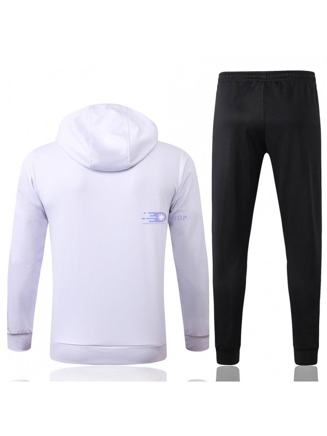 Sudadera PSG 2020/2021 Jordan Con Capucha Blanco Logo Grande