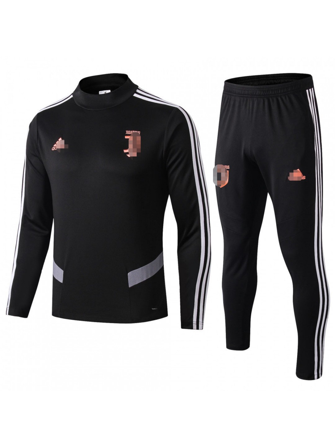 Sudadera Entrenamiento Juventus 2019/2020 Niño Alto Negro