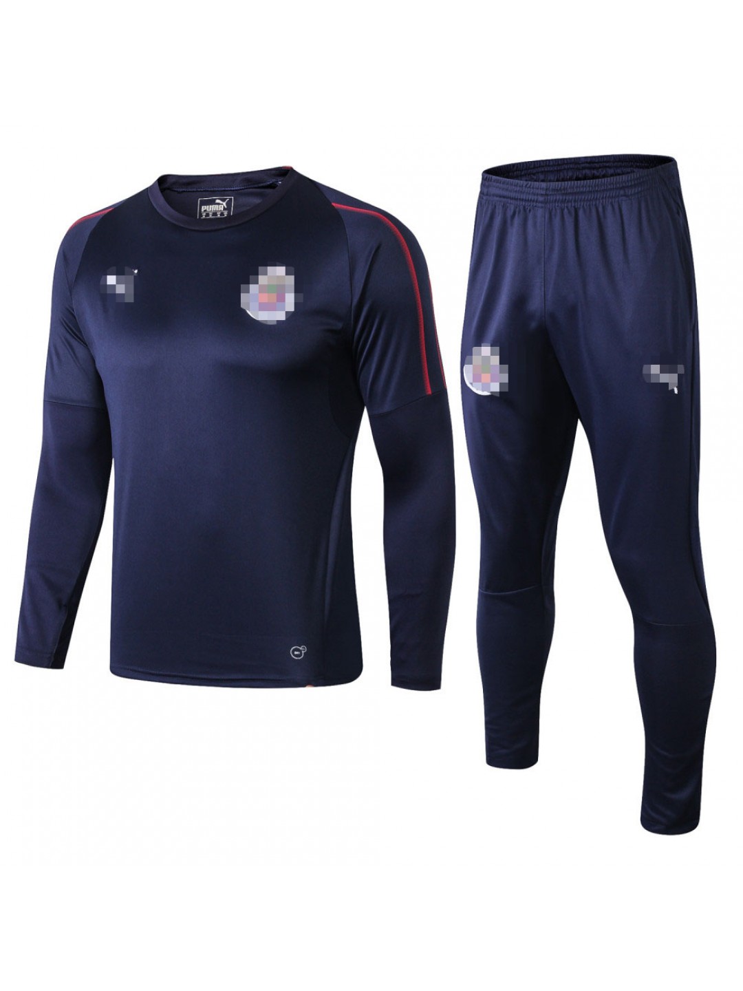 Sudadera de Entrenamiento Chivas 2018/2019 Cuello Redondo Azul Marino