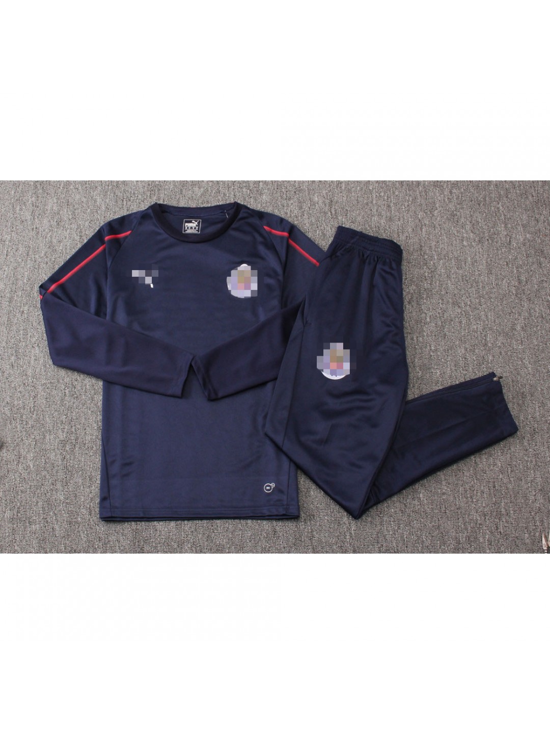 Sudadera de Entrenamiento Chivas 2018/2019 Cuello Redondo Azul Marino