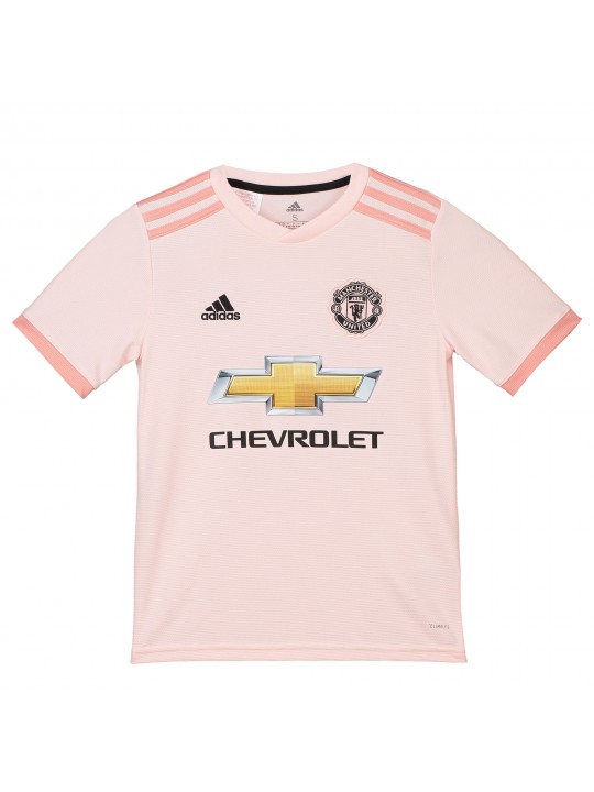Camiseta de la equipación visitante del Manchester United 2018-19 para niños