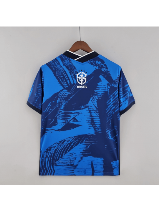 Camiseta 2022 Brazil Clásica Azul