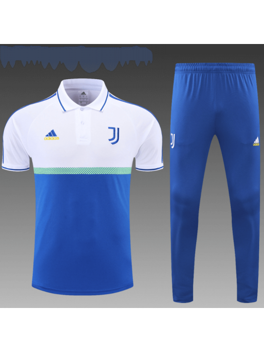 POLO Juventus KIT Azul y blanca