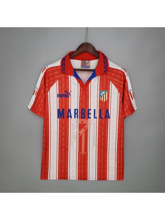 Camiseta Retro Atletico Madrid Primera Equipación 95/96