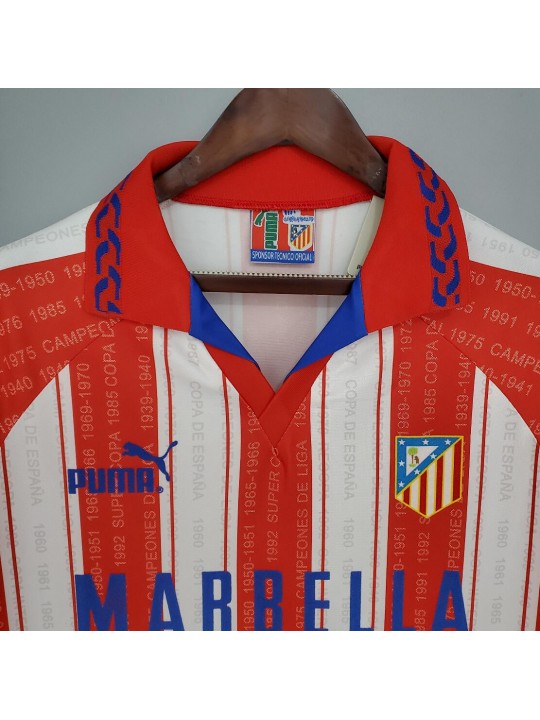 Camiseta Retro Atletico Madrid Primera Equipación 95/96