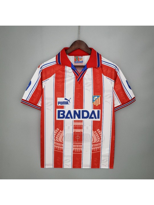 Camiseta Retro Atletico Madrid Primera Equipación 96/97